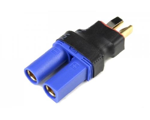 G-Force RC - Power adapterconnector - Deans connector vrouw. <=> EC-5 connector vrouw. - 1 st